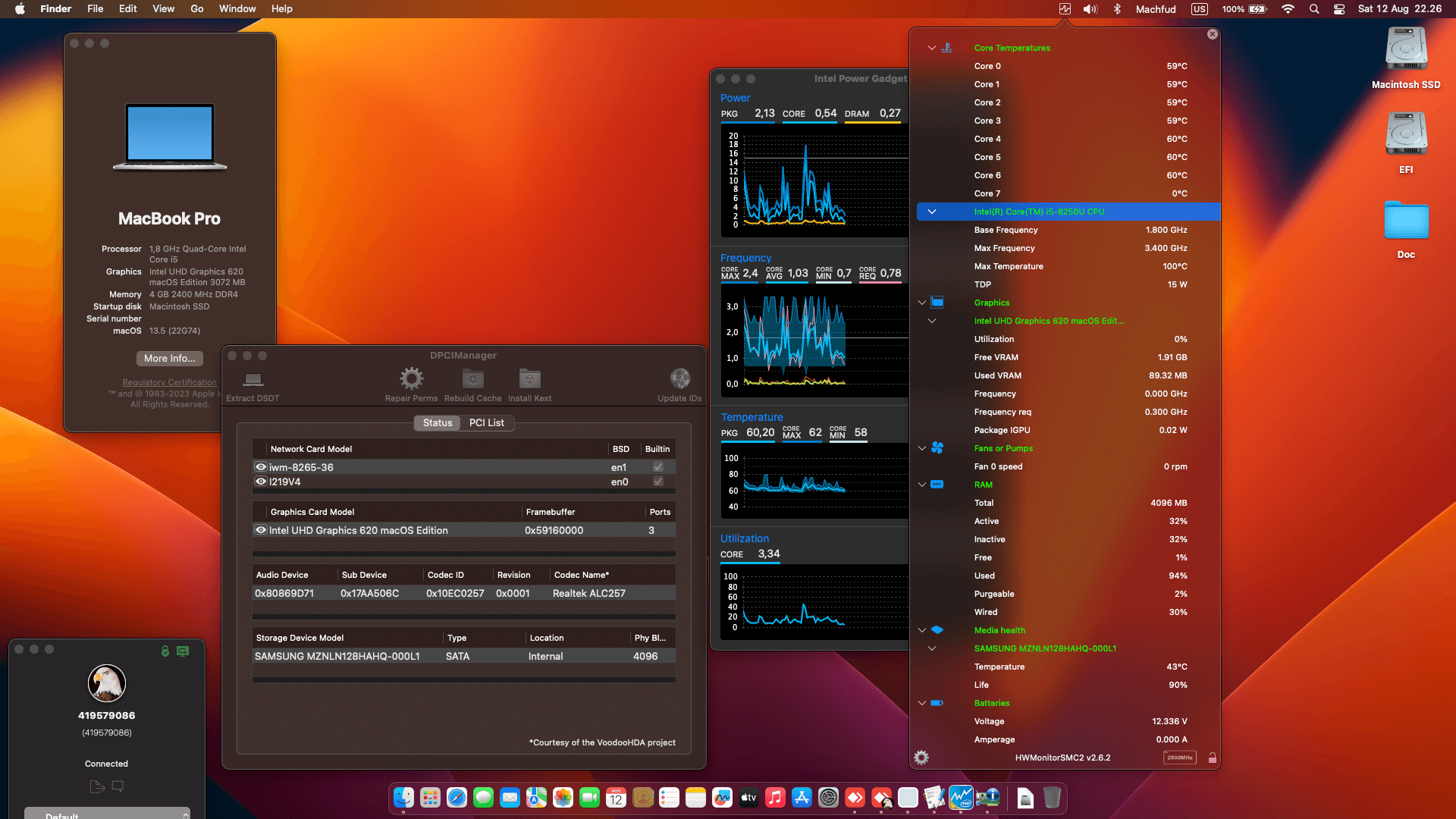Lenovo Thinkpad L380 Yoga 3rd Touchscreen [KabyLake R   Intel UHD 620 + PS2]   OpenCore 1